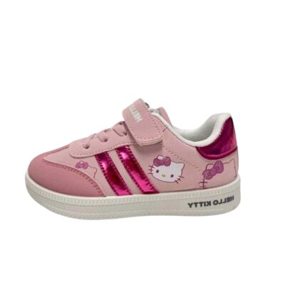 דגם: 0126-10 סניקרס לילדות ורוד הלו קיטי