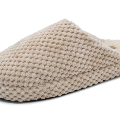 חדש!! נעלי בית לנשים ונוער - נעלי בית מפנקות - שתי וערב צבע בז'  דגם: 62585