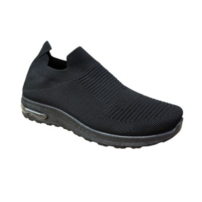 נעלי נוחות כרית אוויר - שחור מידות גדולות נשים/גברים B-15