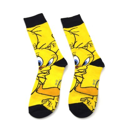 גרביים מעוצבים לילדים  - טוויטי איור גדול