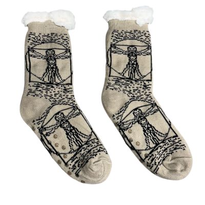 גרבי נעלי בית חמות לבית נגד החלקה – לאונרדו דה וינצ'י