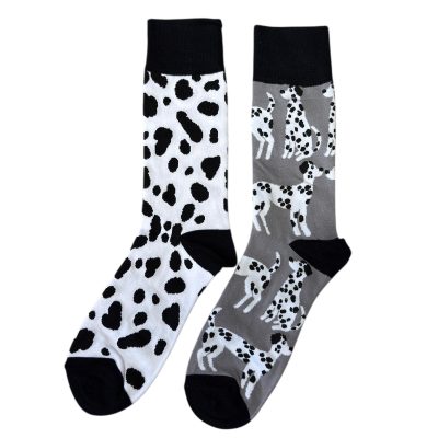 גרביים משלימות בסטייל  - חיות בשחור-לבן