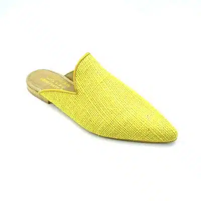 דגם: 177 כפכפי שפיץ מעוצב סולית פורו - יוטה צהוב