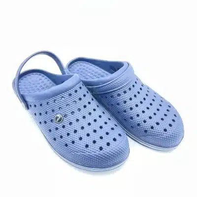 כפכף/סנדל מים חורים חדש!! כחול פס לבן