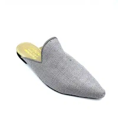 דגם: 177 כפכפי שפיץ מעוצב סולית פורו - יוטה אפור