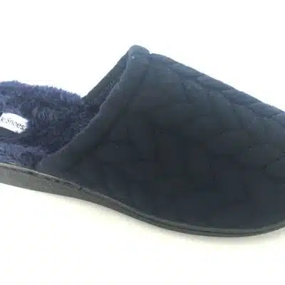 נעלי בית לגברים כפכף צמה כחול