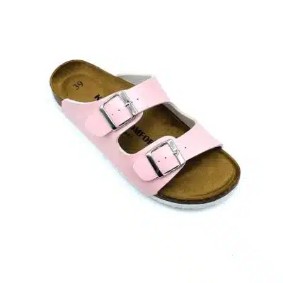 דגם: 488 COMFORT כפכפים אורטופדים 2 אבזמים - ורוד בייבי מוברש מבצע זוג שני רק 100 ש"ח !