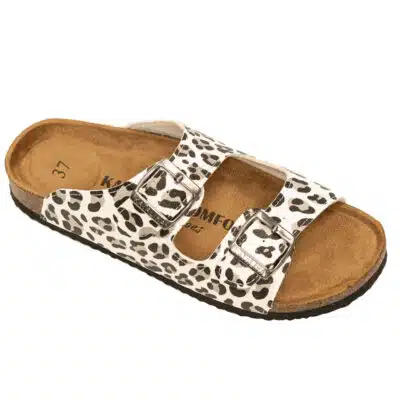 דגם: 488 COMFORT כפכפים אורטופדים 2 אבזמים - מזובר שחור/לבן מבצע זוג שני רק 100 ש"ח !