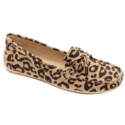 נעלי מוקסין קומפורט קטלינה - מנומר בז'/שחור מבצע! זוג שני ב-50% הנחה!